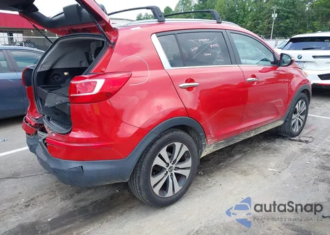 2013 Kia Sportage Ex from USA, damaged, VIN KNDPC3A27D7475195